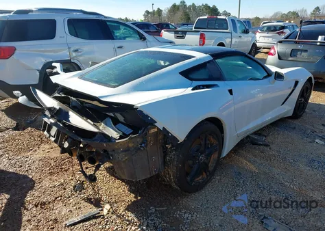 2016 Chevrolet Corvette Stingray from USA, damaged, VIN 1G1YA2D71G5110788